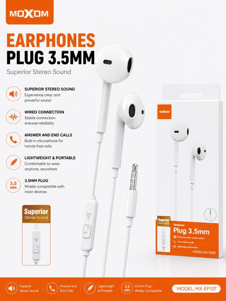 earphone aux MX-EP107