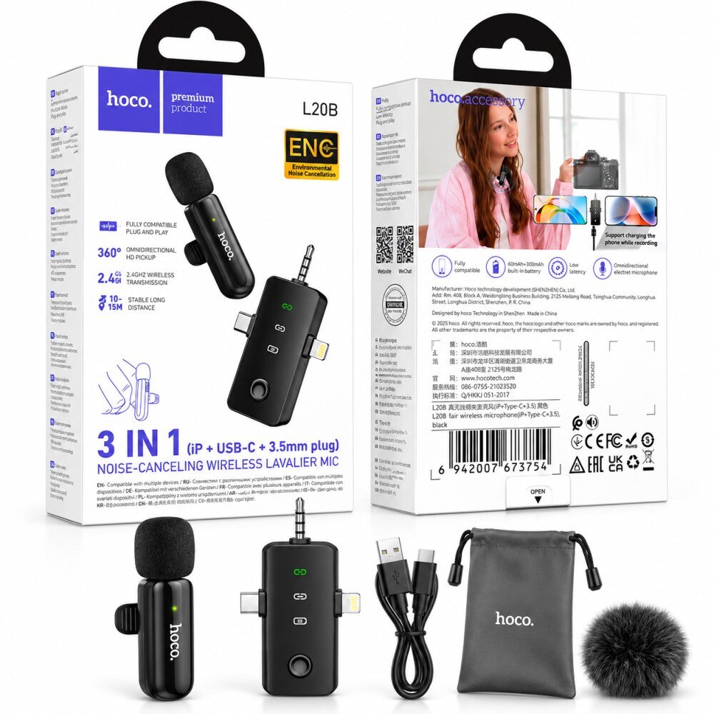 mic L20 3 in 1