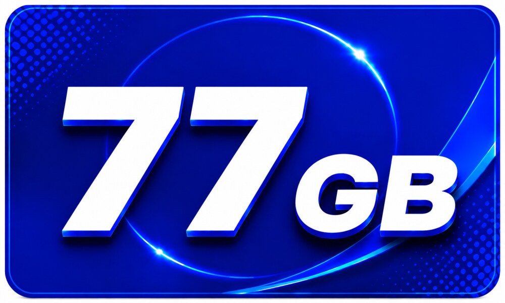 77 GB