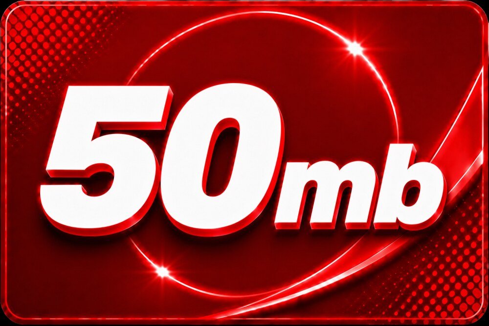 Data Booster 50 MBs