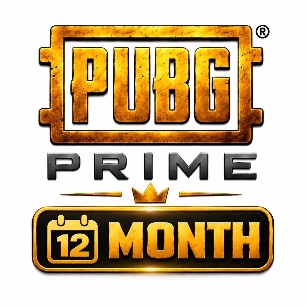 Pubg prime 12 Months